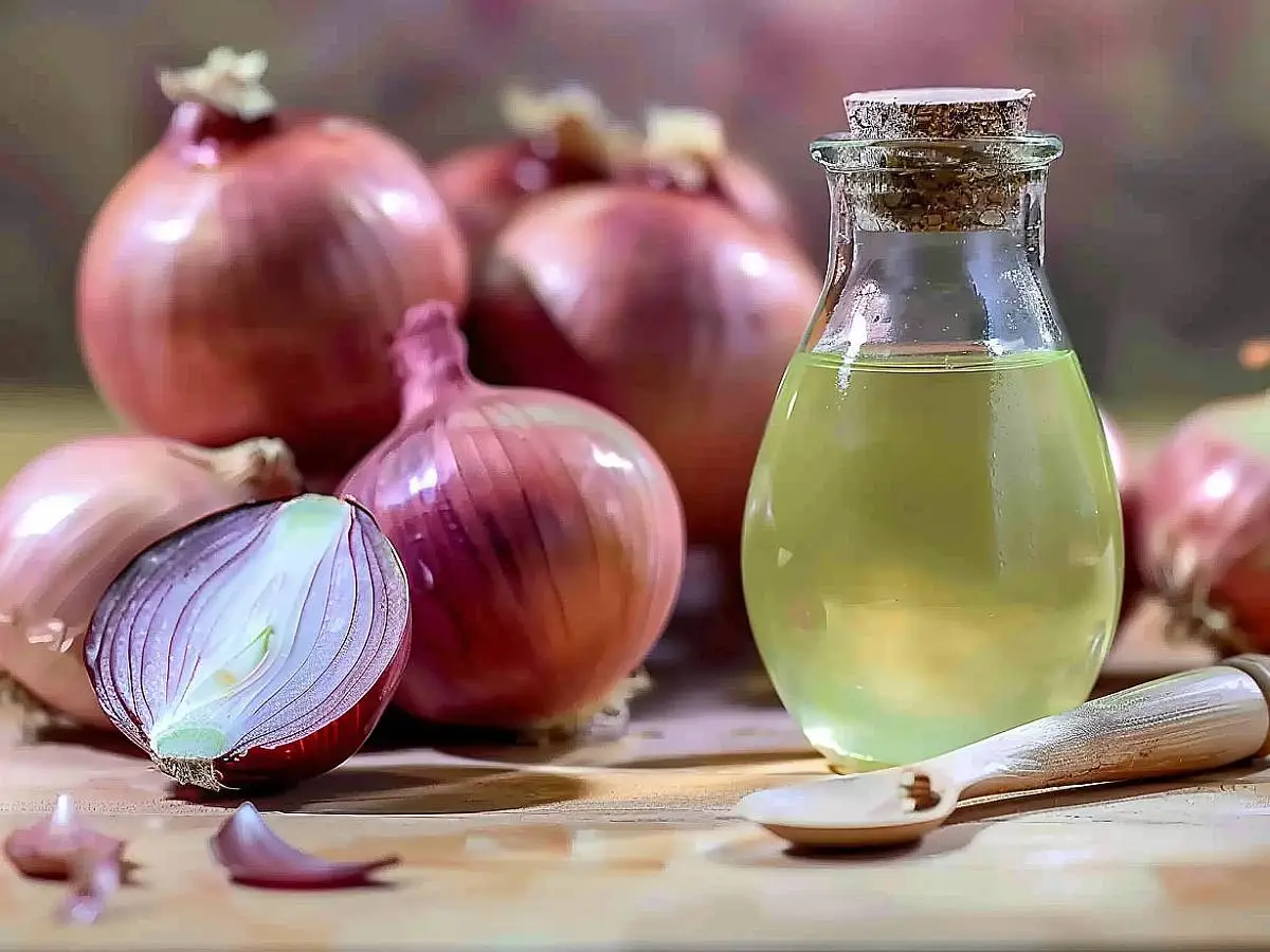 onion water for hair loss